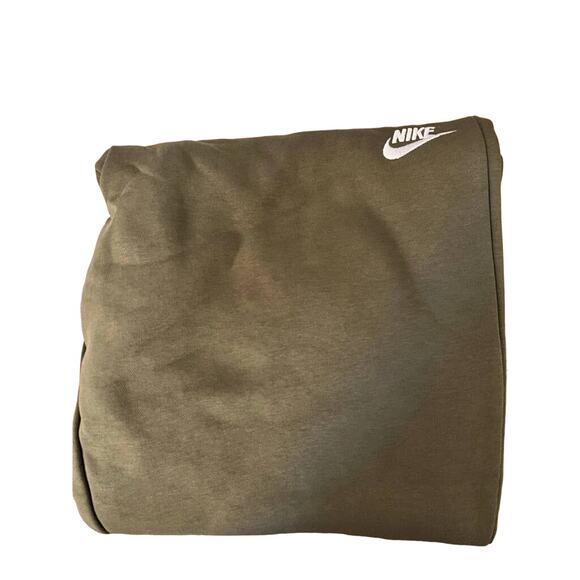 NEW Nike Essential Fleece Pants Olive Green/White Joggers Size XLarge Women's - Picture 8 of 10